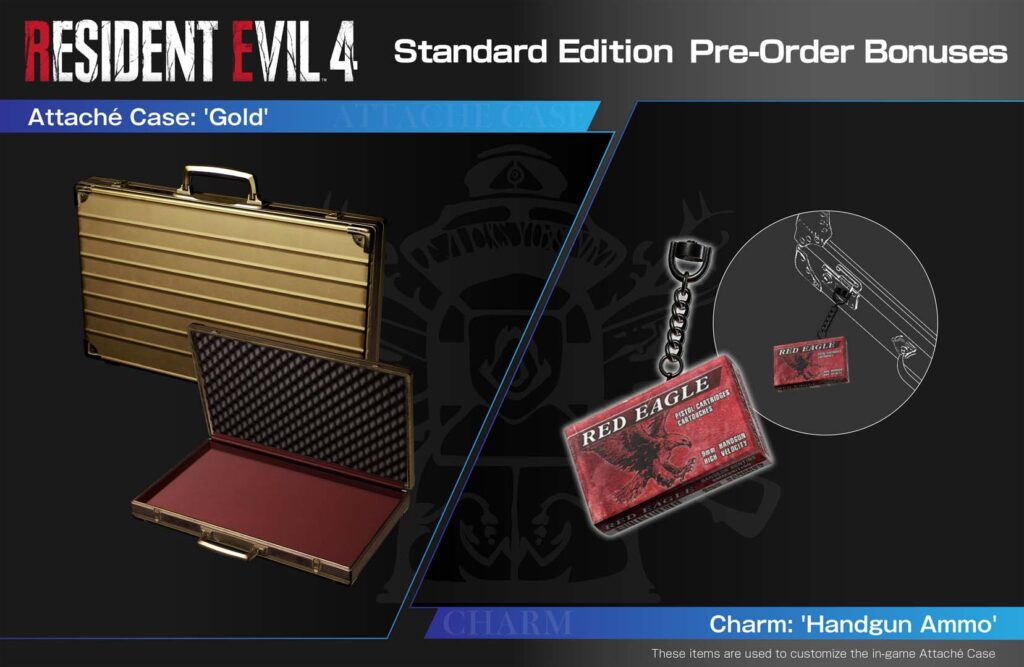 El Resident Evil Showcase asusta con nuevos detalles sobre Resident Evil 5 RE4 Standard Preorder Contents