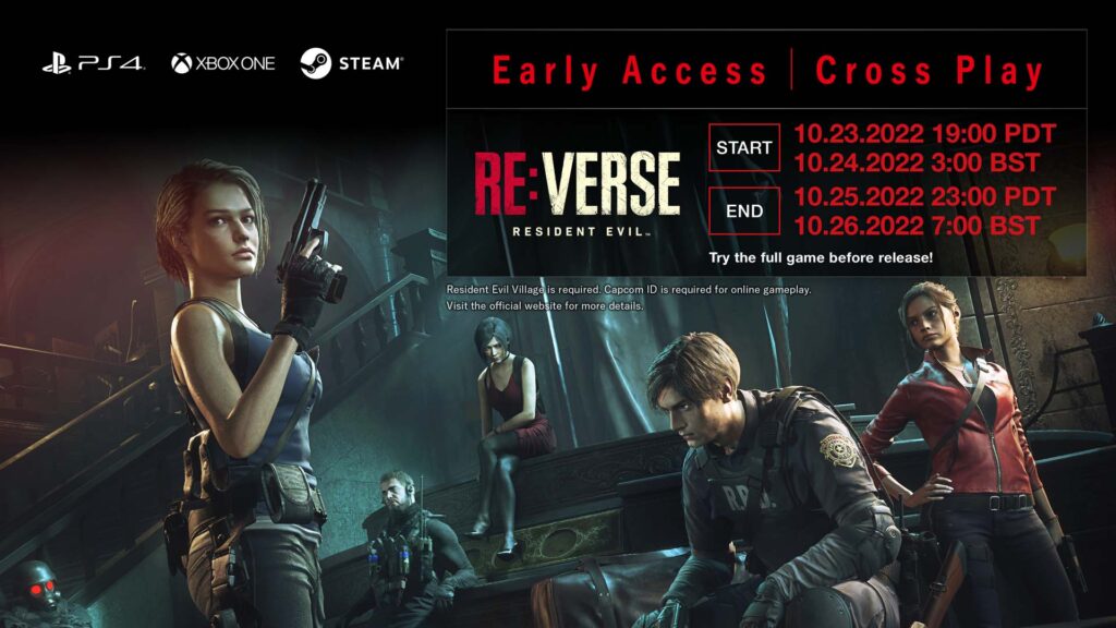 El Resident Evil Showcase asusta con nuevos detalles sobre Resident Evil 3 ReVerse Early Access Infographic
