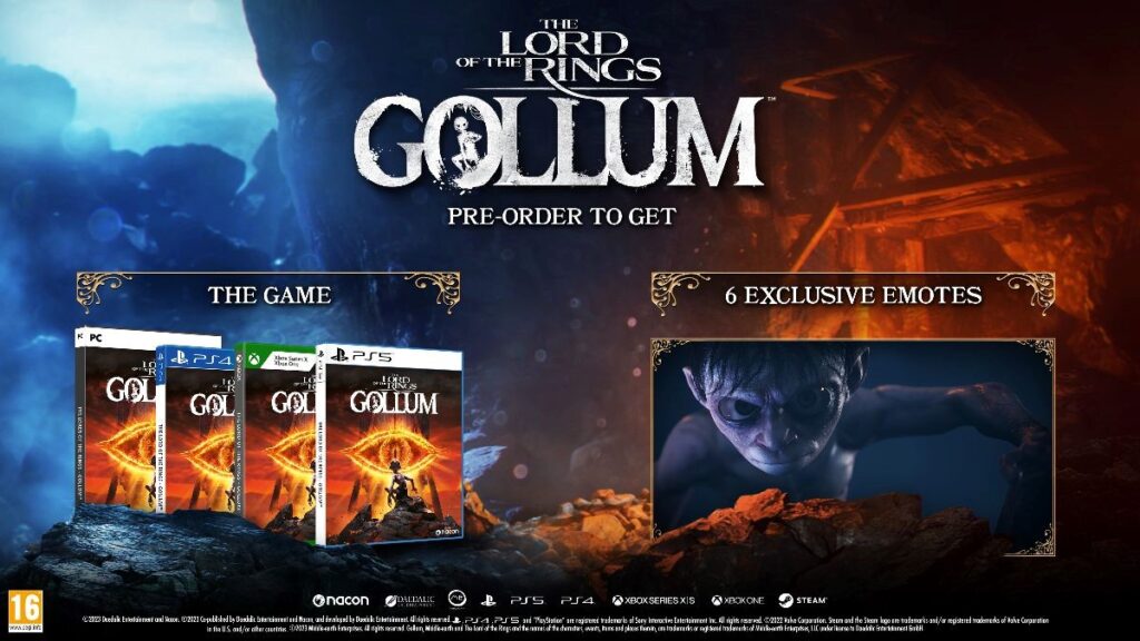 El Señor de Los Anillos: Gollum™ presenta Edición Precious 3 GOLLUM3