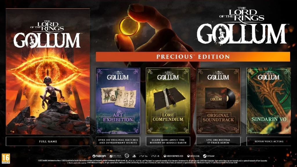 El Señor de Los Anillos: Gollum™ presenta Edición Precious 4 gollum 2 comicgeek