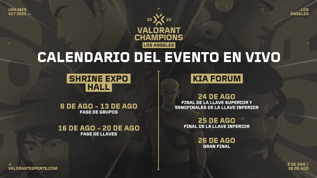 VALORANT Champions Los Ángeles 2023: Todo lo que debes saber 3 champions assets