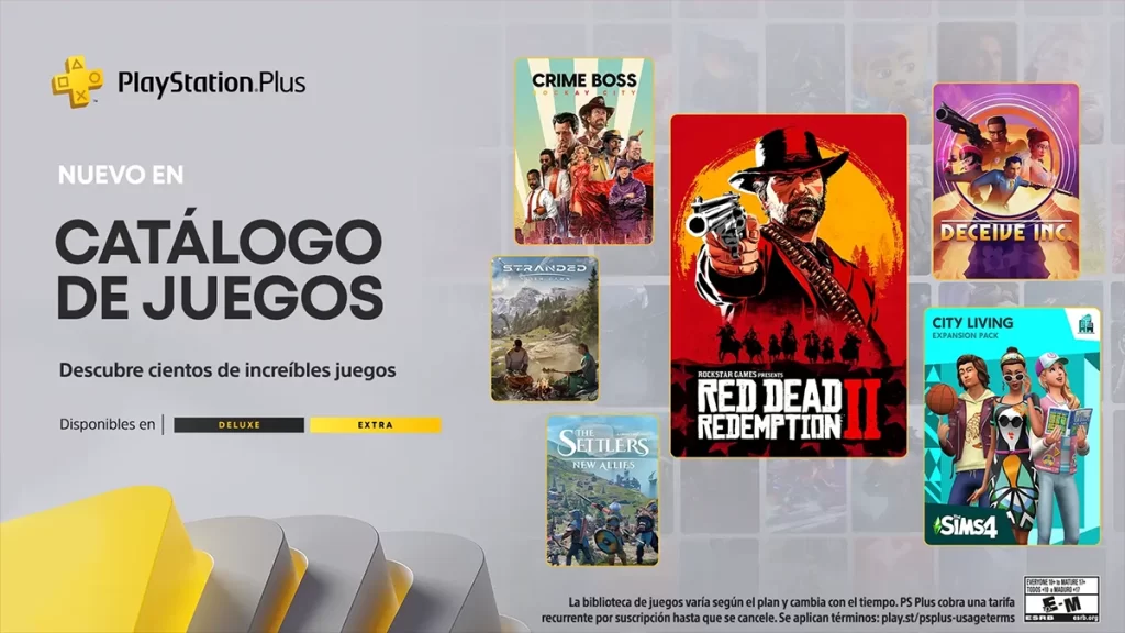 Los títulos que llegarán a PS Plus Extra y Deluxe durante mayo 3 ps plus mayo